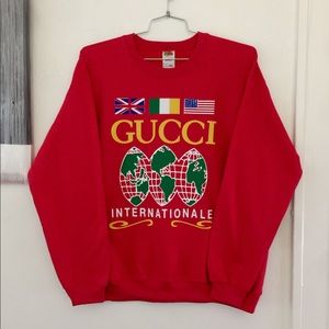 Vintage BOOTLEG GUCCI sweatshirt.